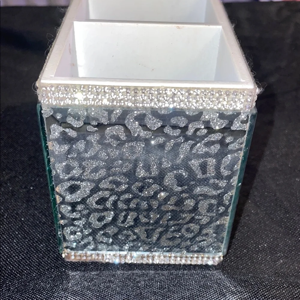 Nanette Lepore Silver Makeup Organizer